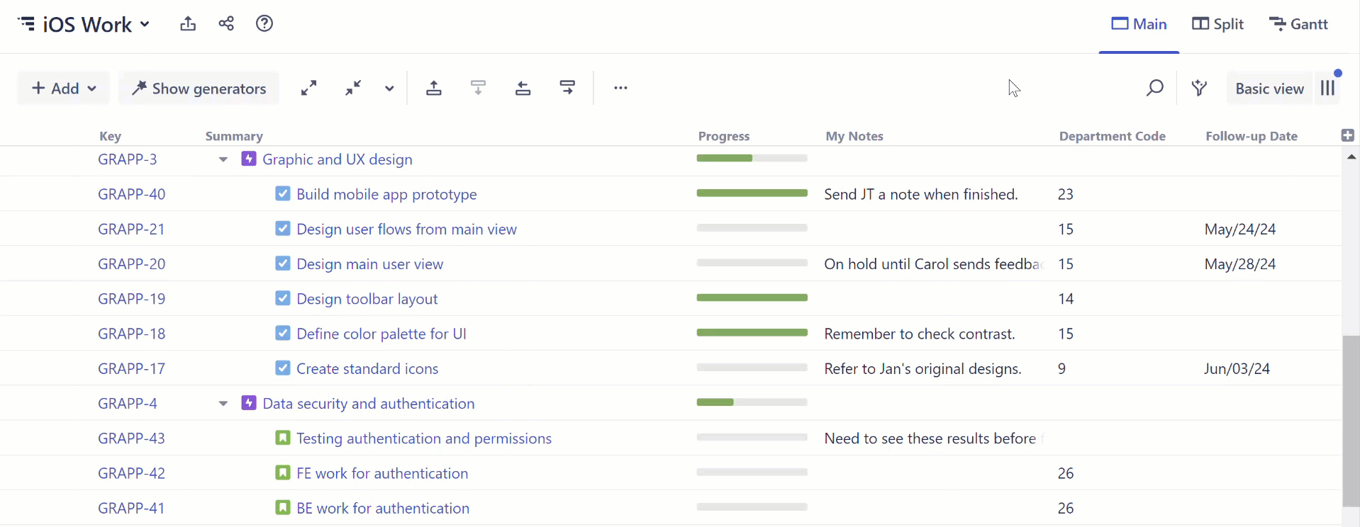 Creating a custom text field