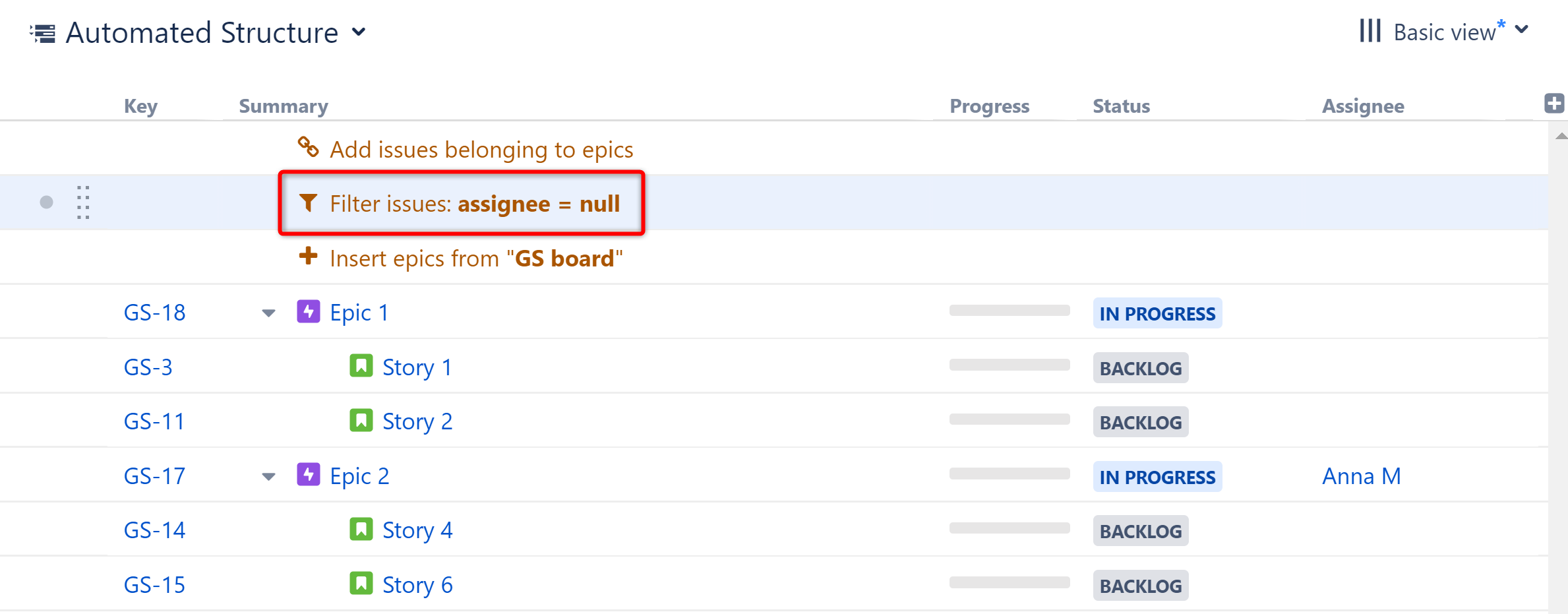 Filter Automation 