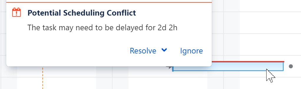 Scheduling Conflict