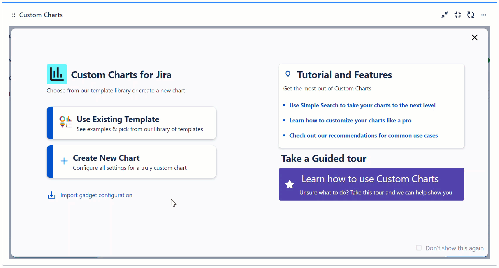 Building a custom chart to track issue status