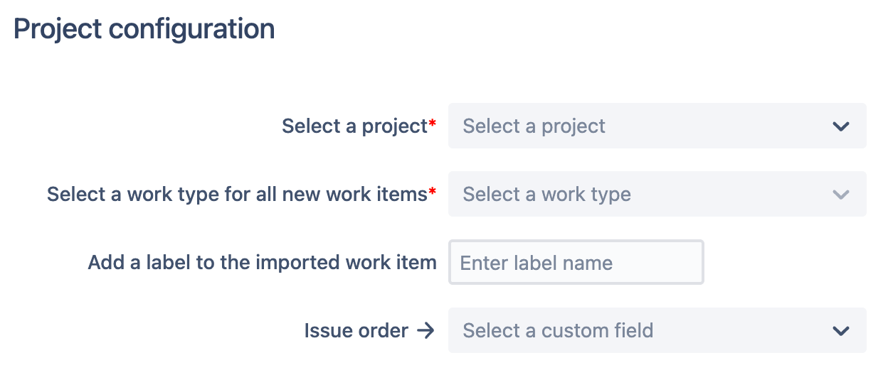 Mpp project configurations