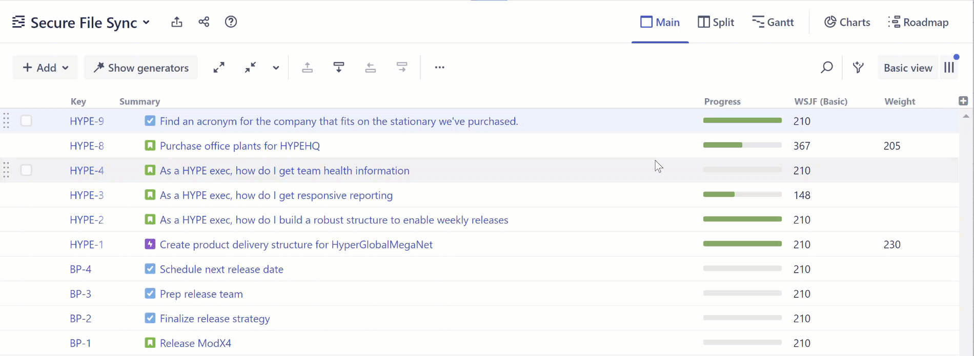 Using Copy to Jira to write Structure data to a Jira field.gif