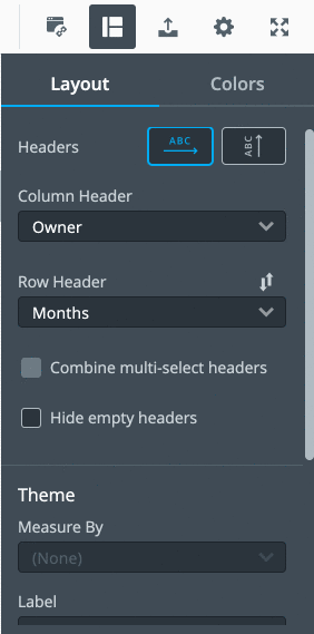 Adding Theme-Based Row Headers.gif