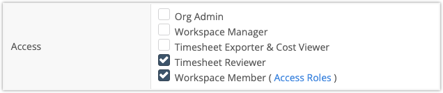 Timesheet Reviewer Setting