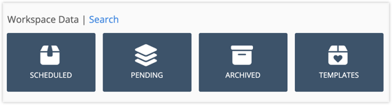Workspace Search in Administration