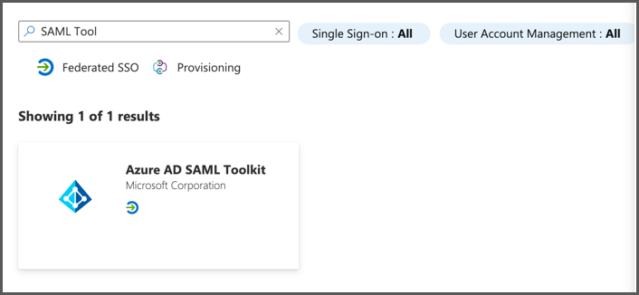 Azure AD SAML Toolkit