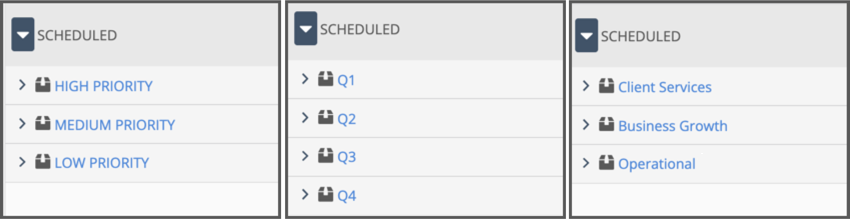 liquidplanner portfolio structure - success playbook