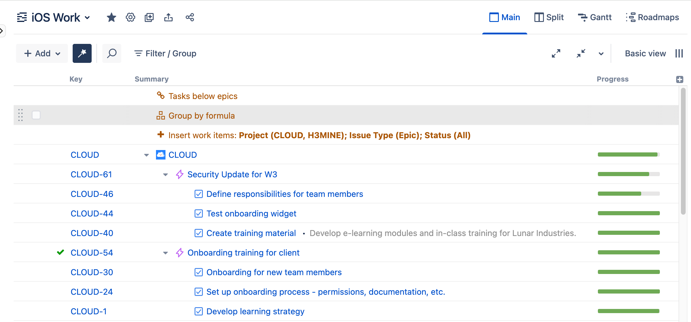 Group by Formula generator