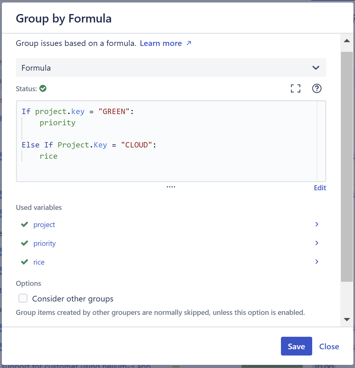 Group by formula configuration screen.png