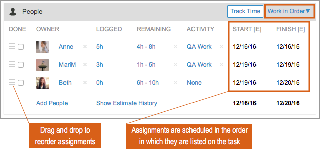 setting owners to work in order in the edit panel