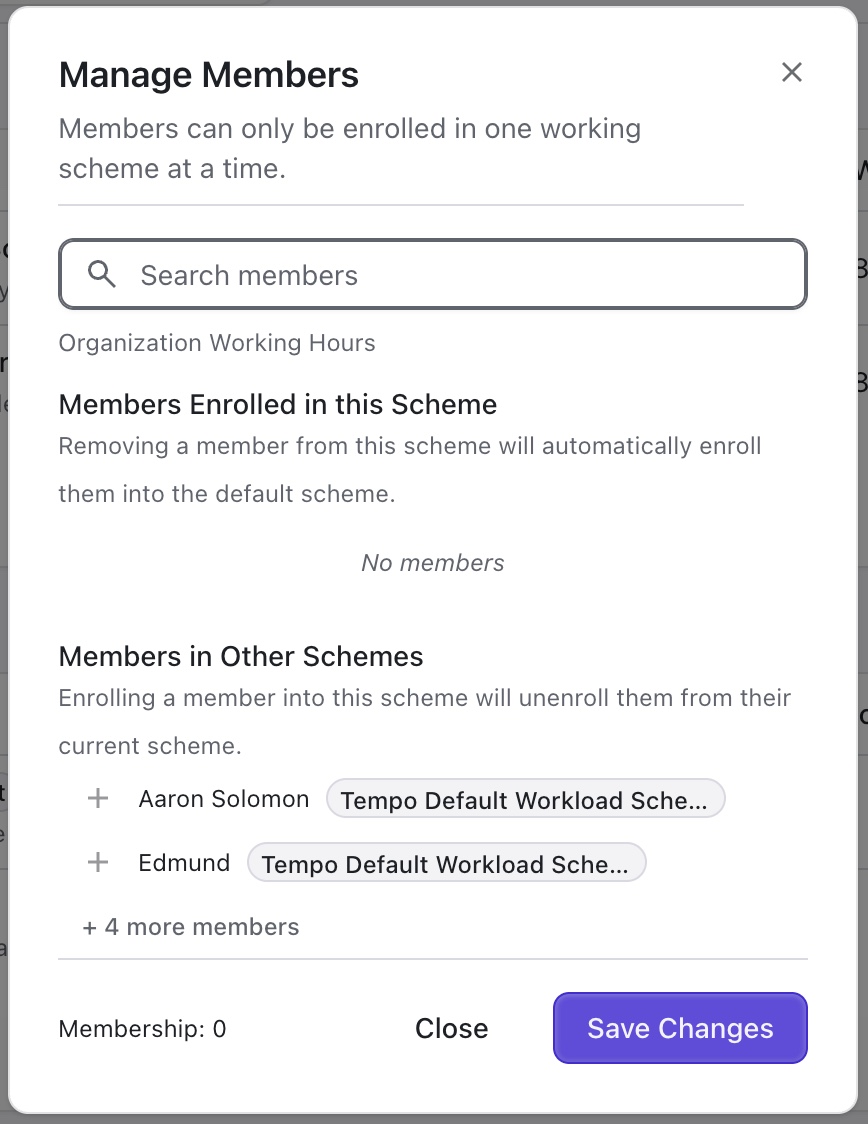 Manage Members screen on the Capacity page.jpg