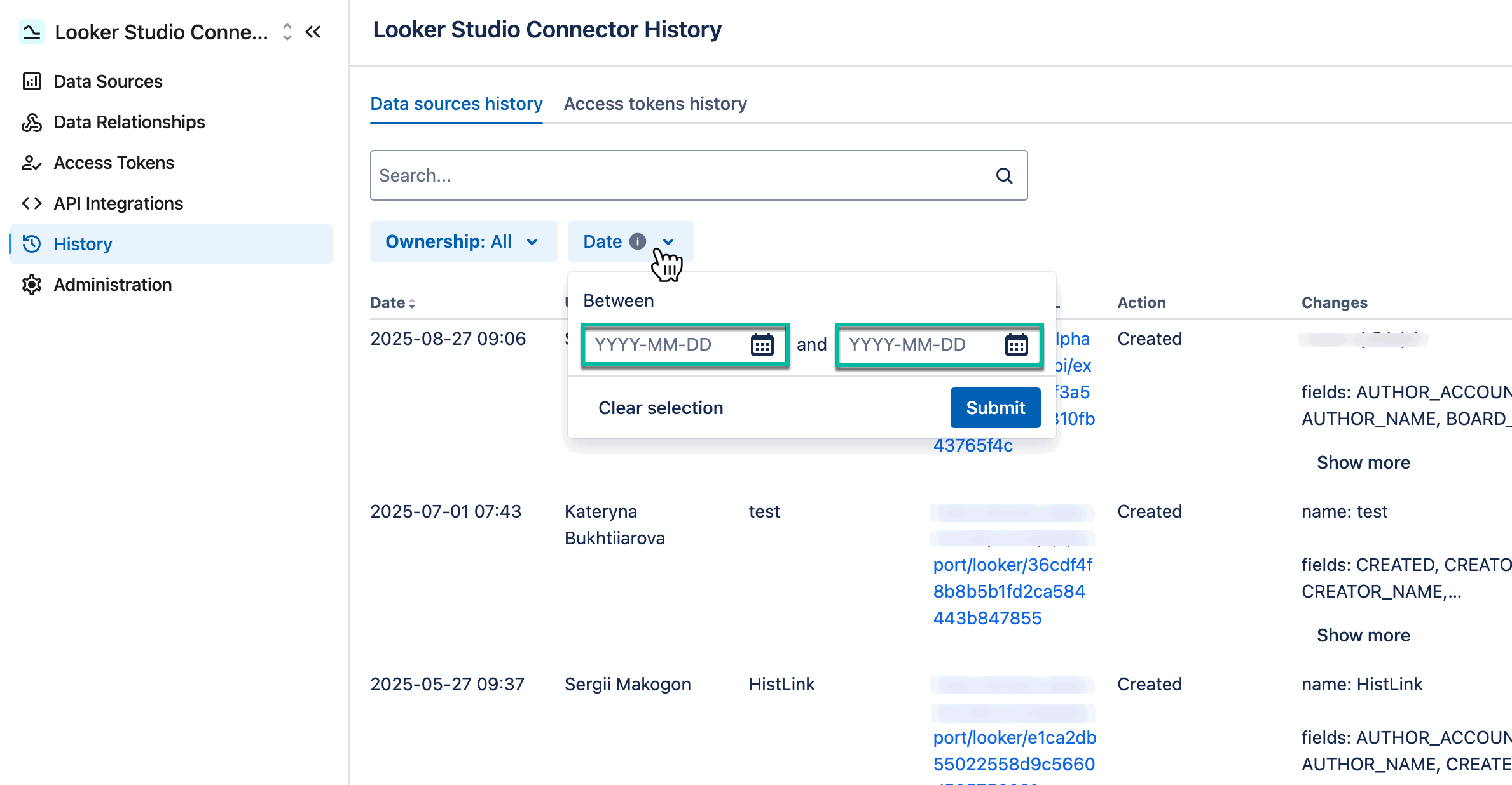 looker_connector_for_jira_by_tempo_history_ds_history_date.gif