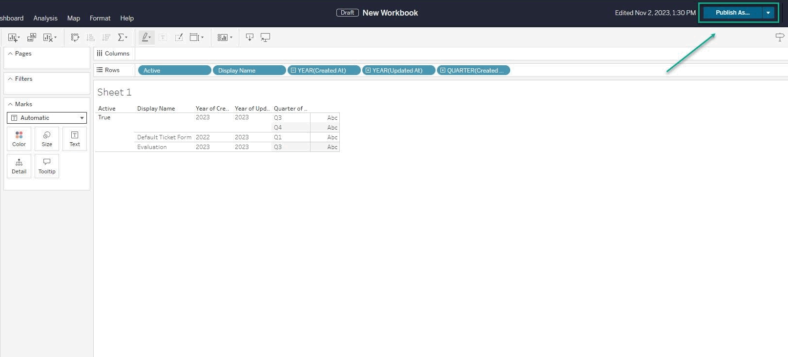 2 - Publish as....gif
