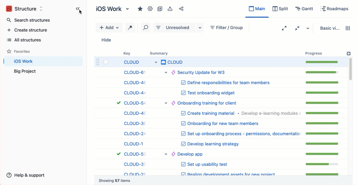 Collapsing and Expanding the navigation bar