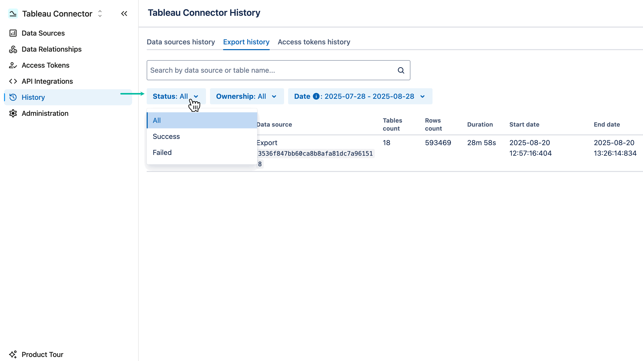 tableau_connector_for_jira_tempo_-_history_export_history_status.gif