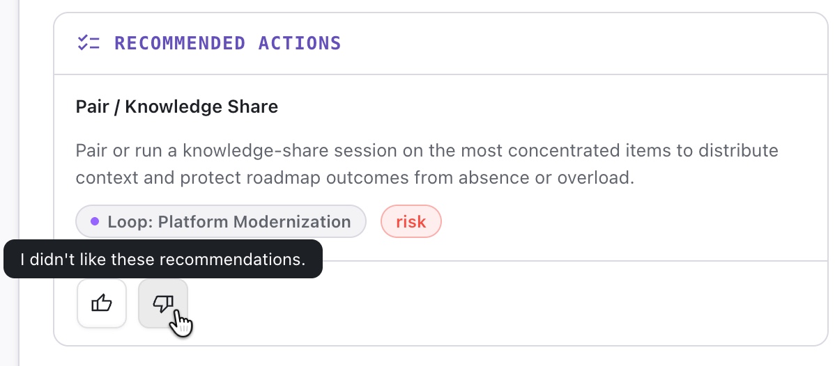 Rating recommendations in Loop Intelligence.jpg