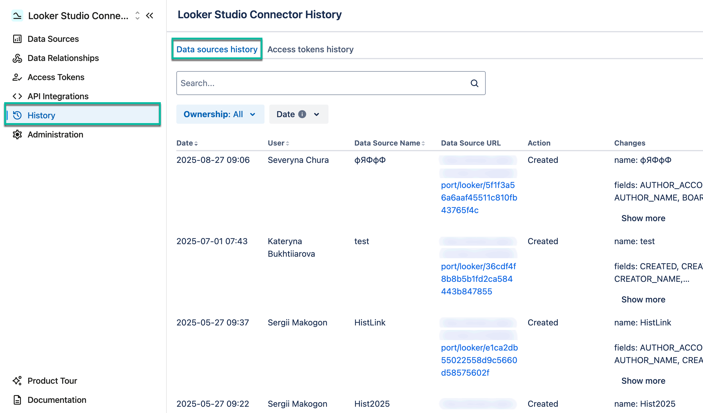 looker_connector_for_jira_by_tempo_history_ds_history_2.gif