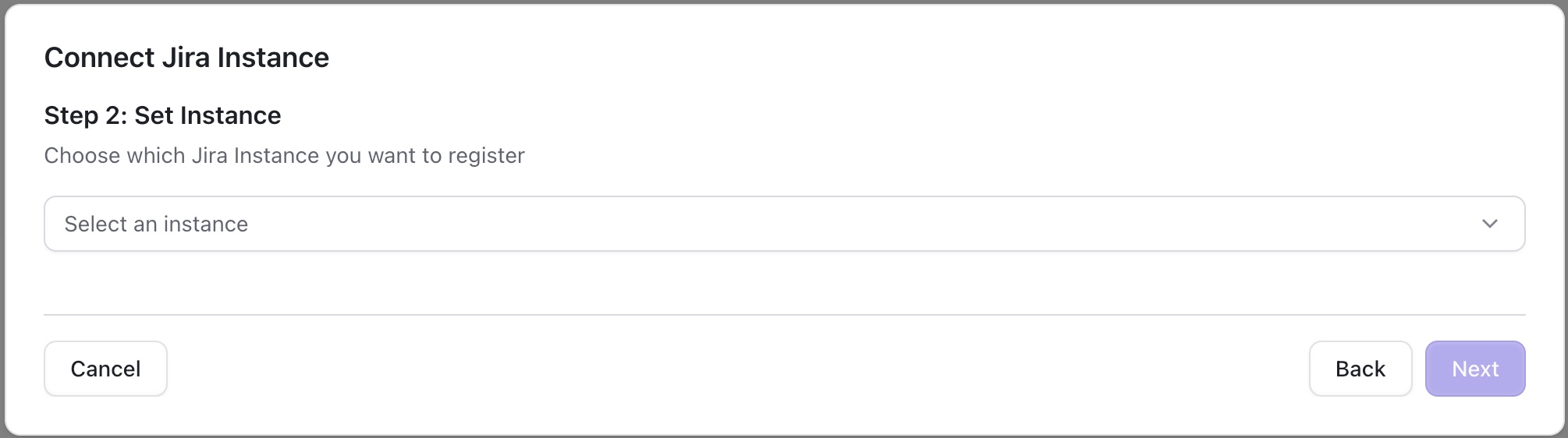 Connect Jira Instace wizard - Select Jira instance.jpg