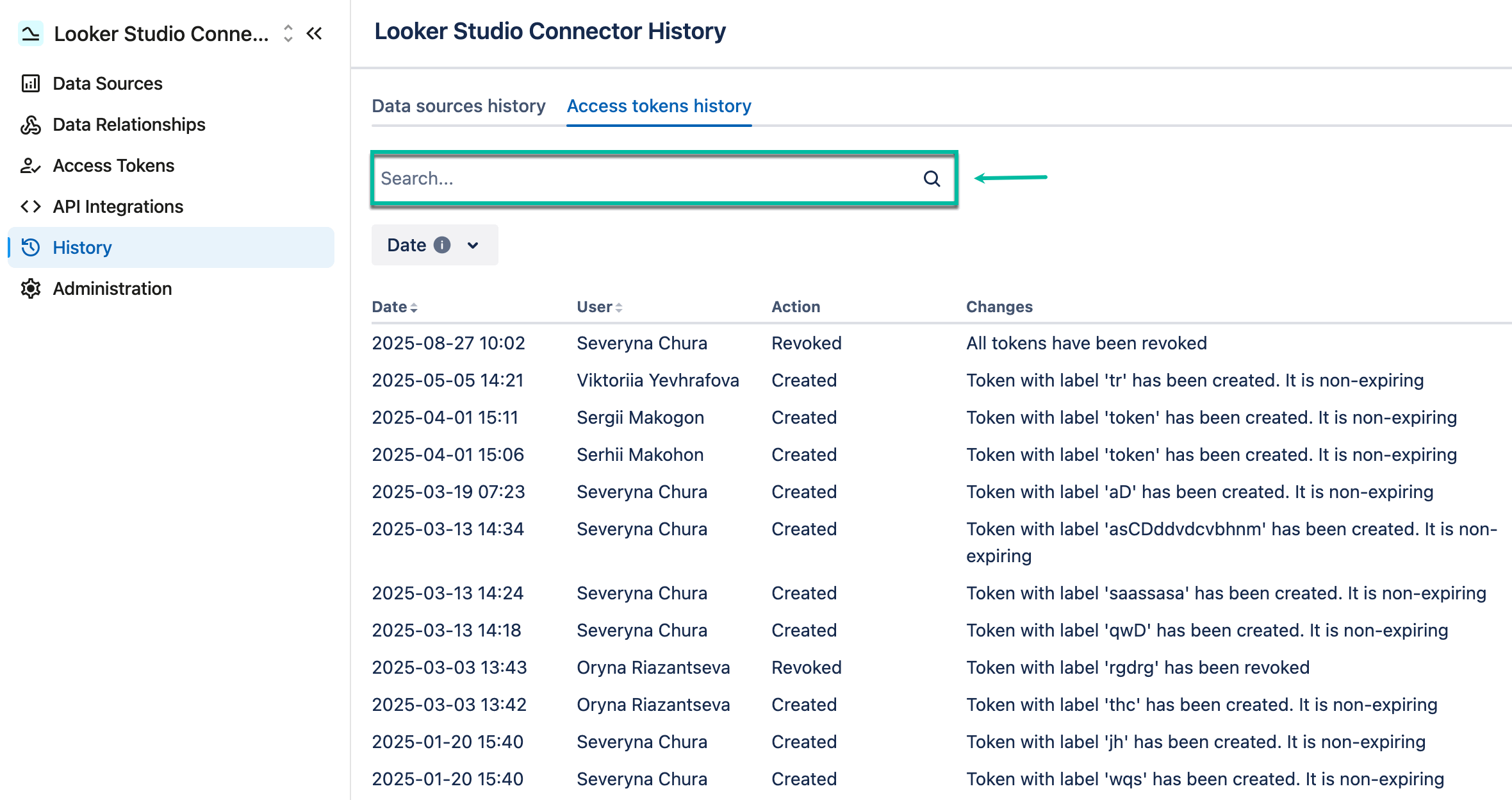 looker_connector_for_jira_by_tempo_history_pat_history_search.gif