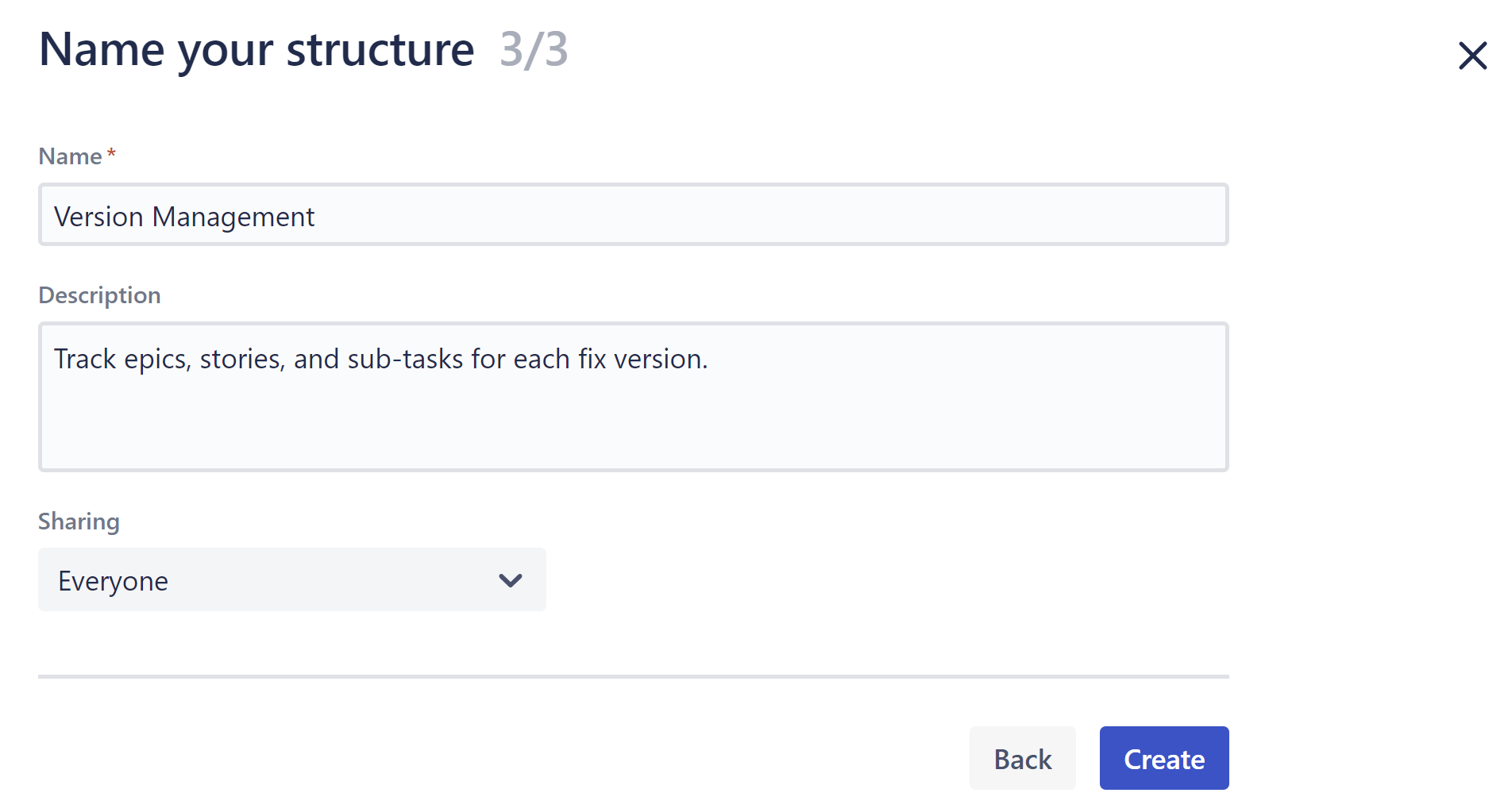 Create a structure - step 3 - name the structure.png