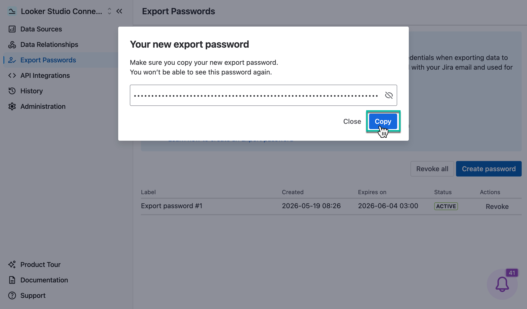 looker_connector_create_export_password_5.png