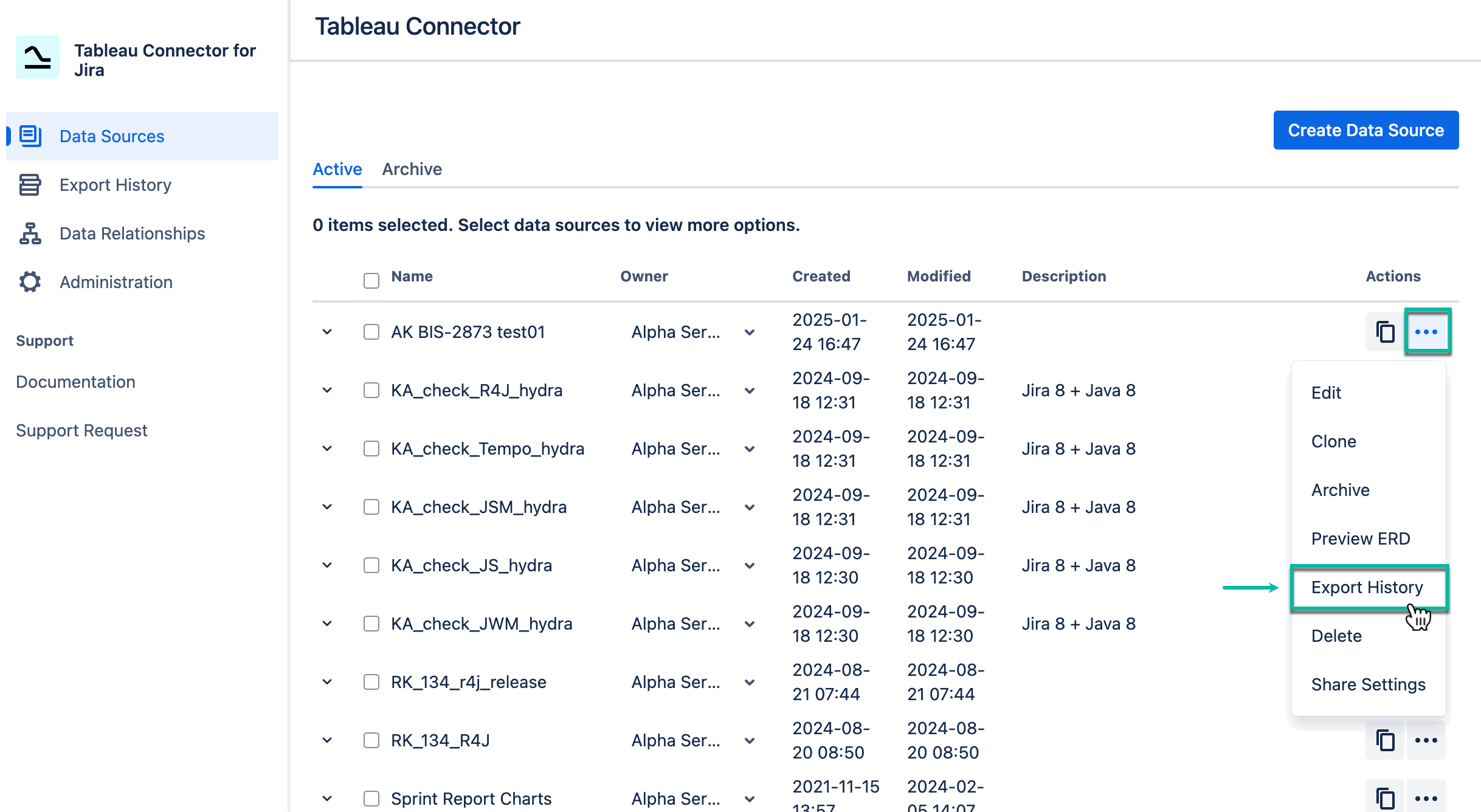 tableau_connector_by_tempo_dc_how_to_view_export_history_3.gif