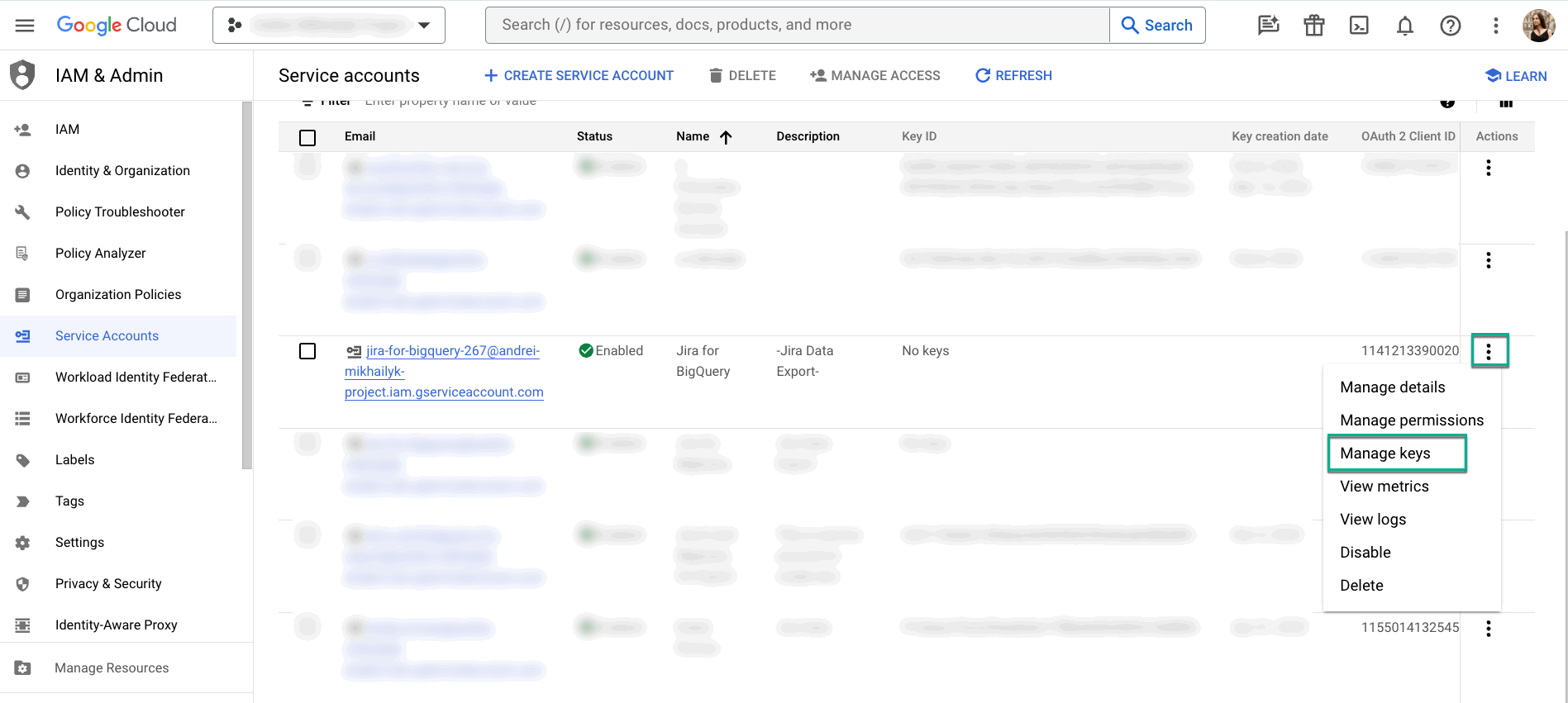 Actions - Manage keys.gif