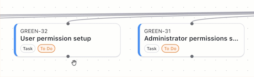 Creating a dependency on the node graph.gif