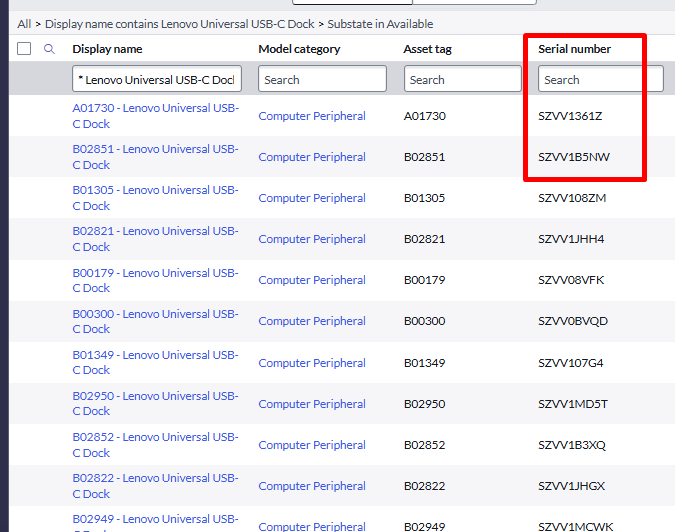alm_hardware table in ServiceNow Front End.png