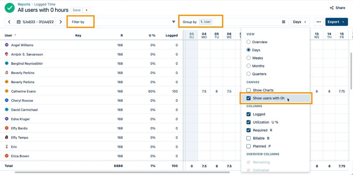 Report filter and group options.jpg