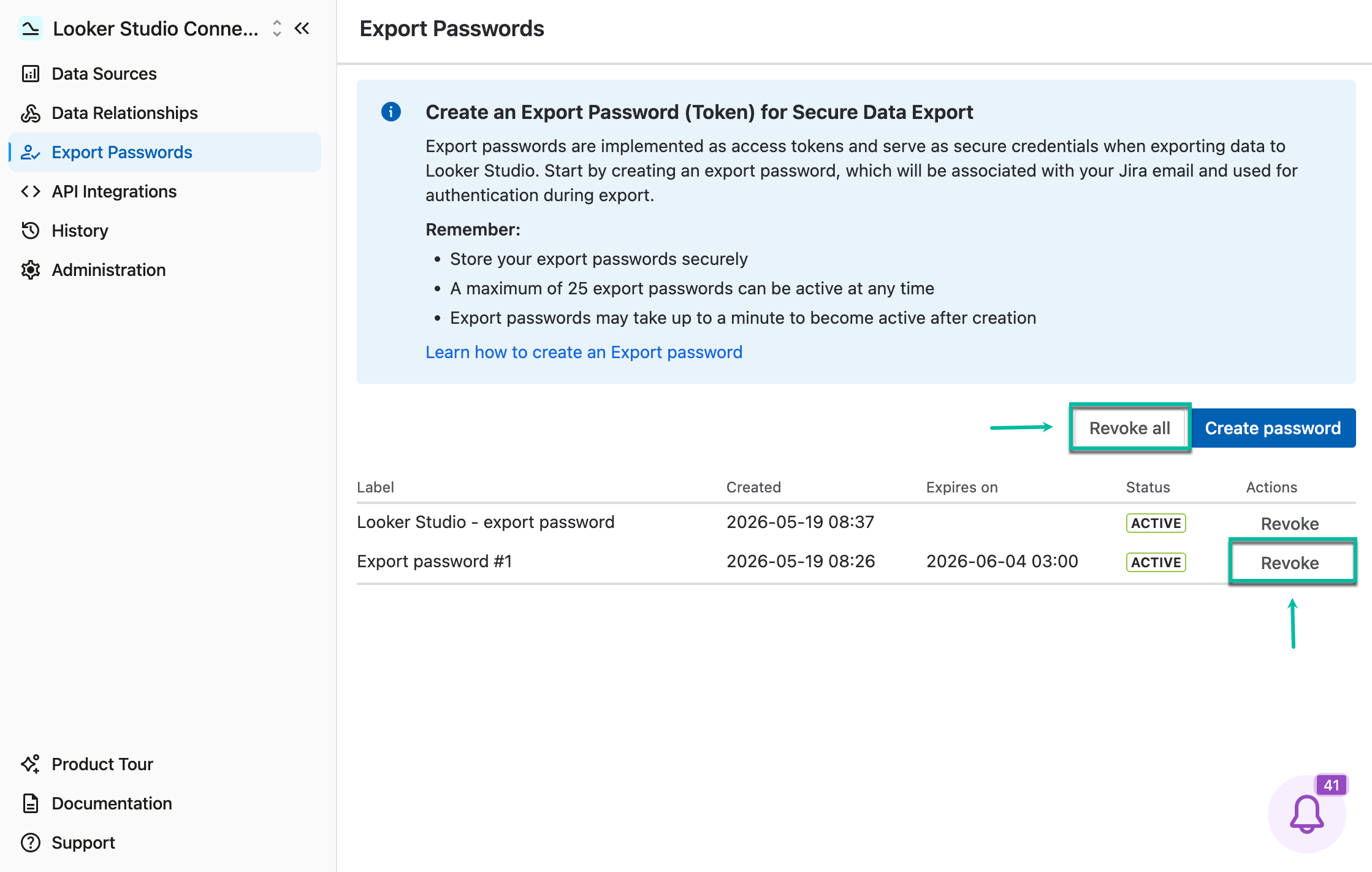 looker_connector_create_export_password_revoke.png