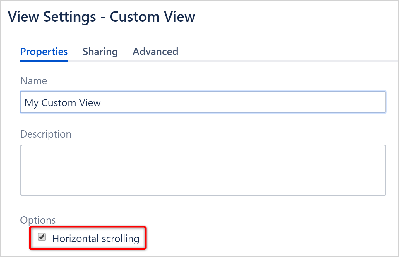 Horizontal Scrolling - View Properties.png